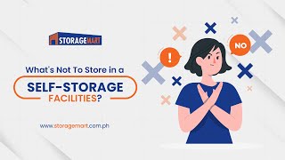 Whats Not To Store in a SelfStorage Facility  StorageMart PH [upl. by Ydnagrub950]