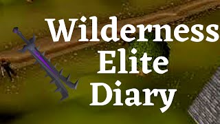 Wilderness Elite Achievement Diary Guide Full Walkthrough [upl. by Eveleen]