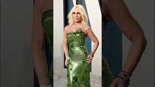 Donatella Versace  fashion runway versace donatella versaceonthefloor news [upl. by Ibbetson]