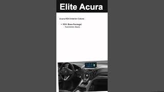 2024 Acura RDX Colors  Elite Acura shorts [upl. by Crowell]