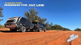 Running the Cut Line  TVAN Touring outback NSW [upl. by Morrie58]