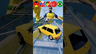 Qual país faz o gol😱 beamngdrive beamng beamngdrivecrashes beamngshorts cr7 [upl. by Nahtnamas]