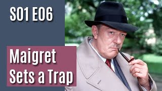 Maigret S01E06  Maigret Sets a Trap  full episode [upl. by Enened]