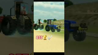 Swaraj 855 VS Sonalika 60 hp tochan short video [upl. by Grath]