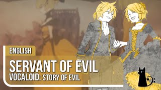 Servant of Evil  悪ノ召使 Piano ver ENGLISH COVER by Lizz Robinett ft bslickmusic [upl. by Esidnac267]