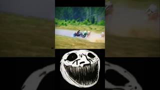 Best Bike Stunt 💥  shorts bike edit trollface trending viralshort [upl. by Dew]