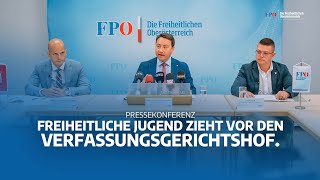 Freiheitliche Jugend zieht vor den Verfassungsgerichtshof [upl. by Leavy]