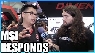 MSI Responds to Bloatware Criticism  Interview [upl. by Capriola]