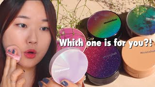 😍COMPARING TOP 5 MOONSHOT CUSHIONS Which ones the best [upl. by Nissa]