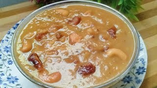 ಹೆಸರುಬೇಳೆ ಕರ್ಜೂರದ ಸಾಂಪ್ರದಾಯಿಕ ಪಾಯಸ Moong dal dates kheer Hesarubele karjurada payasa in Kannada 😋😇 [upl. by Nicolai]