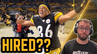 Steelers Hiring Hines Ward as New Coach [upl. by Dorca820]