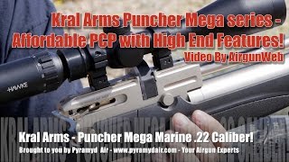 Kral Arms Puncher Mega Series Airguns  Affordable High End Features  By AirgunWeb [upl. by Richard]