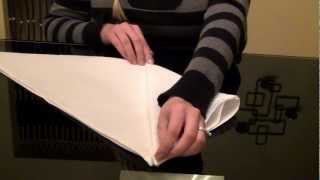 •••Relaxing Napkins Folding Tutorial••• [upl. by Nac]