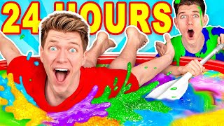 Making Slime out of Weird Objects Learn How to Make No Glue Diy Best Slime vs Real Food Challenge [upl. by Codi745]