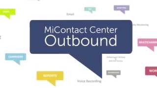 MITEL MiContact Center Outbound amp Scripting  Demo [upl. by Nae216]