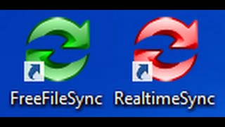 Synchronize files and folders using FreeFileSync RealtimeSync in Windows 10 [upl. by Akenihs]