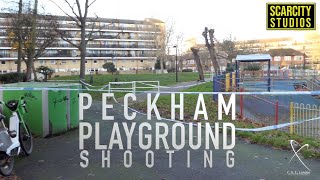 Peckham playground shooting 25 year old in critical condition in hospital [upl. by Ardnoed]