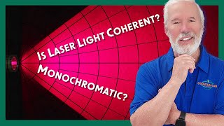 Is Laser Light Coherent Monochromatic  Chapter 4 [upl. by Ligriv]