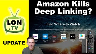 Restrictive New Amazon Fire TV Policy Mirrors Roku on Search  Deep Linking with Plex Reelgood etc [upl. by Eivi]