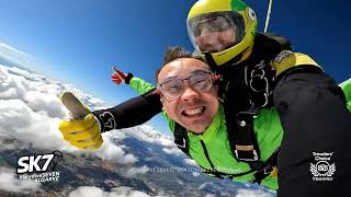 Tandem Skydive Salto de Paraquedas Algarve Tianheng [upl. by Yessak]