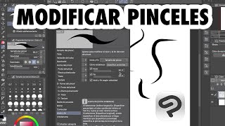 Modificar terminación de PINCELES y LÍNEAS en CLIP STUDIO PAINT [upl. by Anglo]