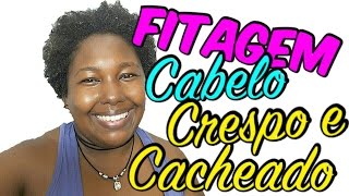 Como fazer Fitagem em cabelo crespo e cacheado [upl. by Behah]