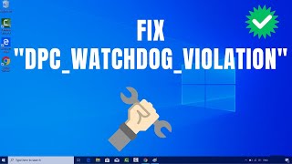 How to Fix quotDPCWATCHDOGVIOLATIONquot Issue in Windows 1011 [upl. by Annair]