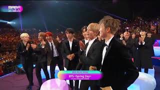 BTS WIN BEST MUSIC VIDEO AWARD MAMA 2017 [upl. by Gerry]