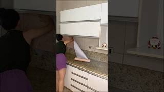 Decorando a minha cozinha gastando pouco ❤️🥰 morandosozinha donadecasa façavocêmesmo [upl. by Herrera]