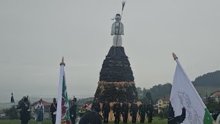 Sechseläuten 2024 Appenzell Ausserrhoden Verbrennung des Boögg [upl. by Bottali62]