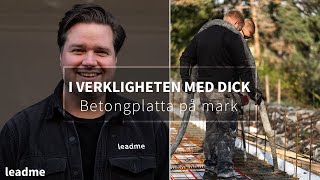 Betongplatta på mark  vad kostar det [upl. by Rehpotsirahc]