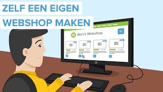 Webshop maken met JouwWeb [upl. by Anaek]