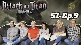 They Found Erens Arm  Parents React Anime Haters  Attack on Titan 1x9 [upl. by Omsare780]