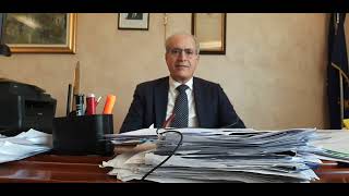 Il sindaco di Lamezia Terme Paolo Mascaro [upl. by Ralyat]