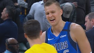 Porzingis Season High 38 Points Deep 3s vs Pacers 201920 NBA Season [upl. by Thirzia613]