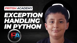 Exception Handling in Python [upl. by Alby972]