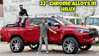 Hilux Owner ne 8 lakh ki Modification ko bol diya ZERO 😱 [upl. by Aihselef]