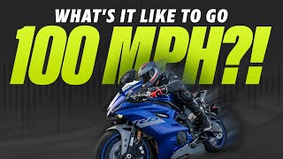 100 MPH on a Motorcycle  HighsideLowside Clip [upl. by Gordie]