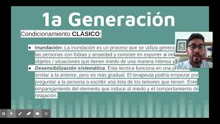 Historia de la terapia cognitiva conductual primera generación Parte 1 [upl. by Ial]