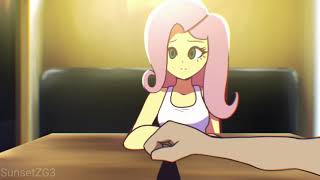 Fluttershy rizz  MLP EG parody animation [upl. by Nautna]