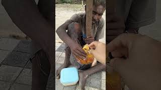 Giving food neddy peopleyoutubeshortsshortstrendinglovetrendingviralvideo777 [upl. by Ahsilek]