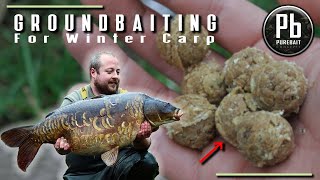 Carp Fishing with Groundbait  A Massive Winter Bait Edge [upl. by Pry]