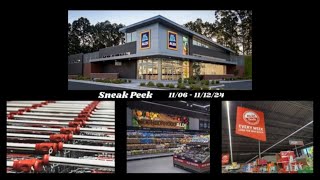 Upcoming Aldi Sneak Peek Food Finds  110624  111224 [upl. by Reinal]