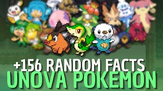 1 Fact for Every Unova Pokemon [upl. by Lennon]