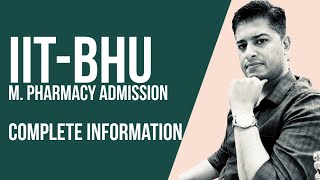 it’s Detail Video on IIT BHU Mpharm admission [upl. by Atter78]