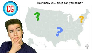 How Many US Cities Can I Name in 1 Hour [upl. by Assiroc201]