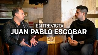 Entrevisté al hijo de Pablo Escobar Juan Pablo Escobar Henao [upl. by Buiron]