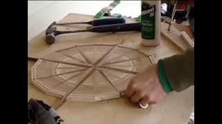 Woodworking Creating a Wooden Compass  Jason Michael Kotarski [upl. by Bunns]