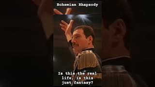 Is this the real life Is this just fantasy Bohemian Rhapsody Freddie Mercury [upl. by Jowett]