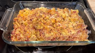 Easy Loaded Baked Potato Casserole Absolutely Scrumptious [upl. by Bodwell589]